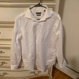 Calvin Klein Slim Fit White Button Up